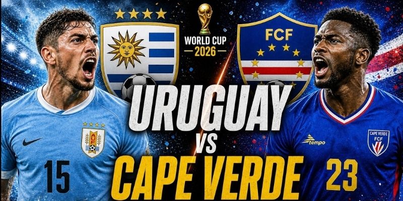 Uruguay vs Cape Verde đang có sự chuẩn bị kỹ lưỡng