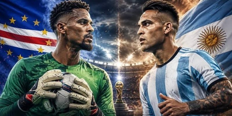Argentina vs Cape Verde chênh lệch lớn về thực lực