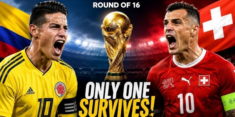 Thụy Sĩ vs Colombia không e ngại đối thủ